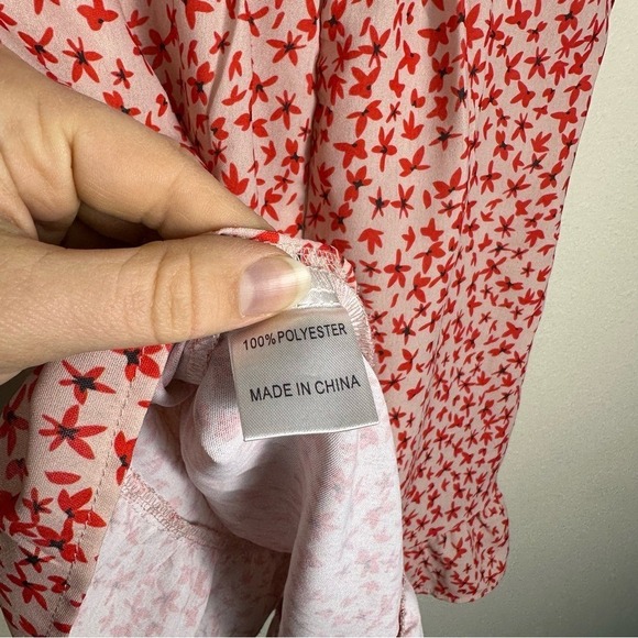 PRINCESS POLLY Size 4 Boho Chic Summer Vacation Deniz Floral Mini Dress - Picture 7 of 9